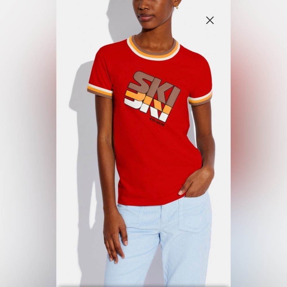 Coach | Ski T-Shirt In Organic Cotton